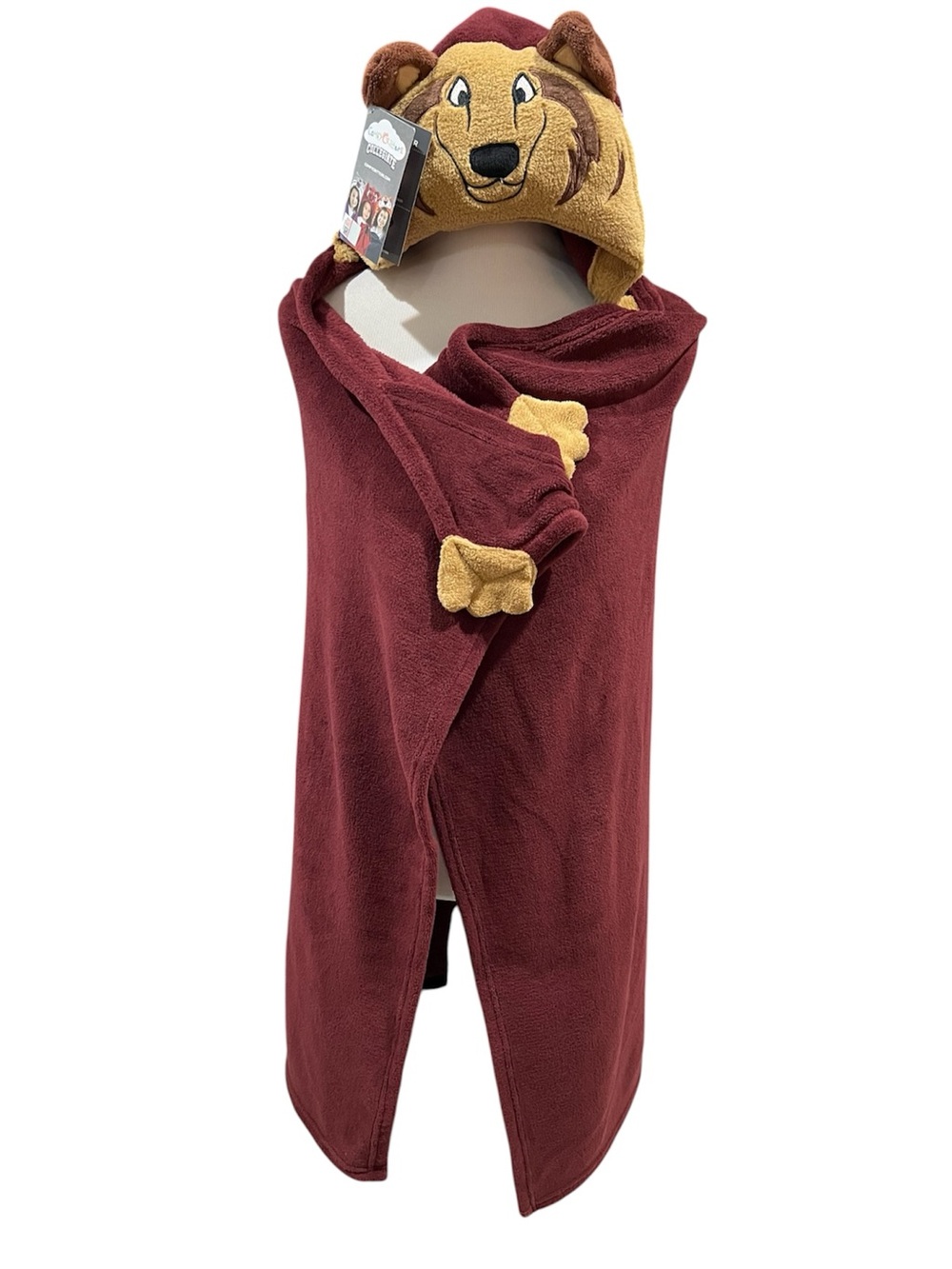 Texas A&M Comfy Critters Stuffed Blanket Collegiate NWT